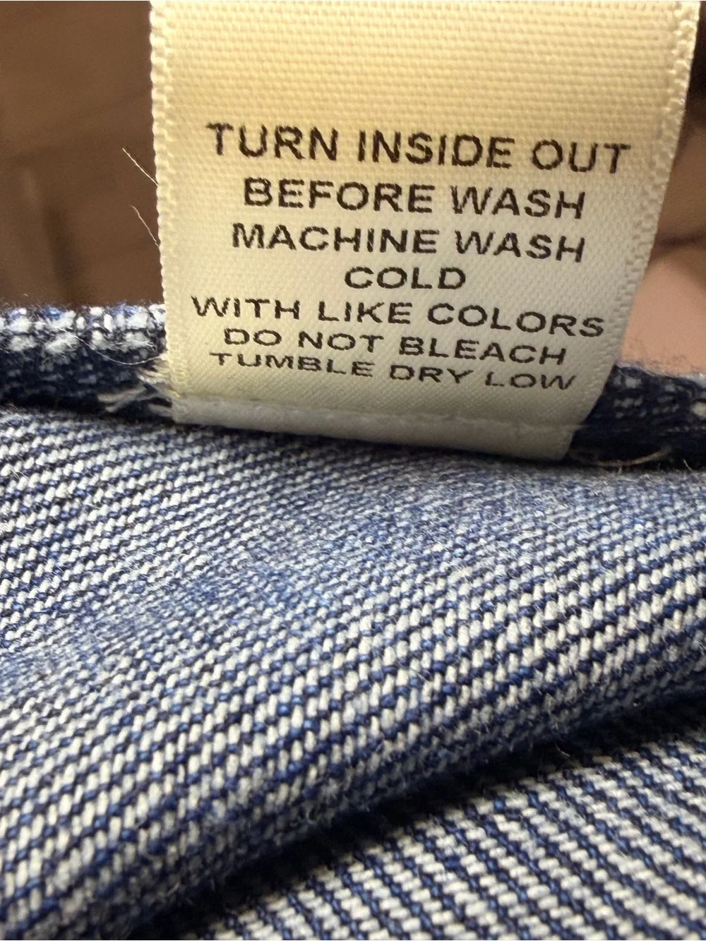 Promesa Classic Dark Blue Denim Skirt size large